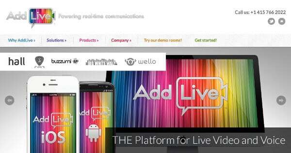 AddLive screenshot
