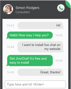 Jivochat screenshot