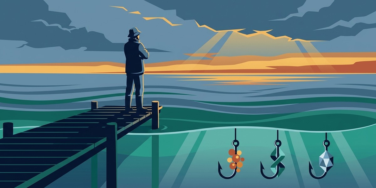 What would change my mind on MOQ - lone fisherman at dawn watching empty horizon