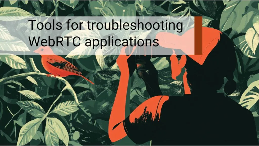 Tools for troubleshooting WebRTC applications