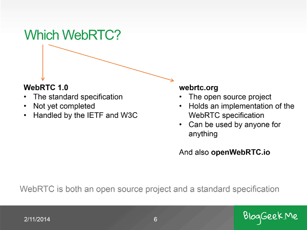 Which WebRTC?
