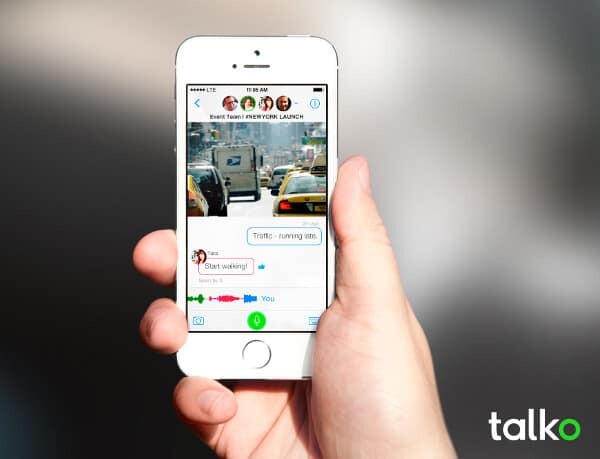 The Talko phone application