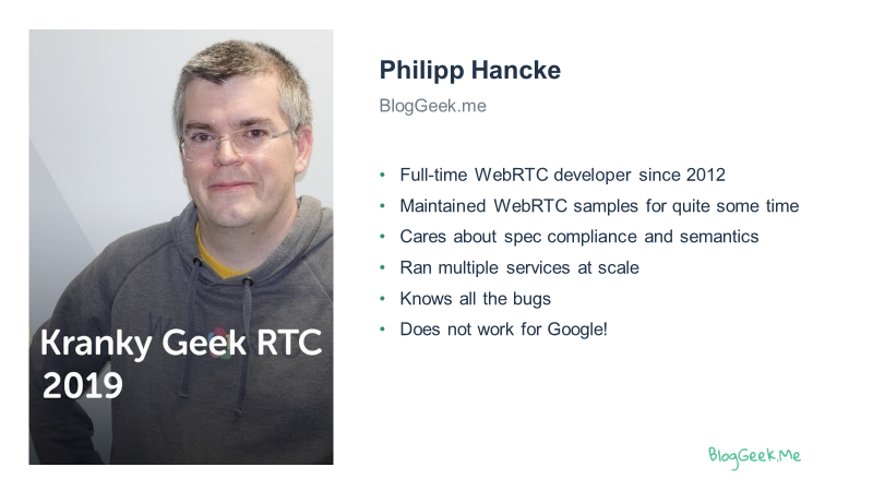 Philipp Hancke webrtc developer