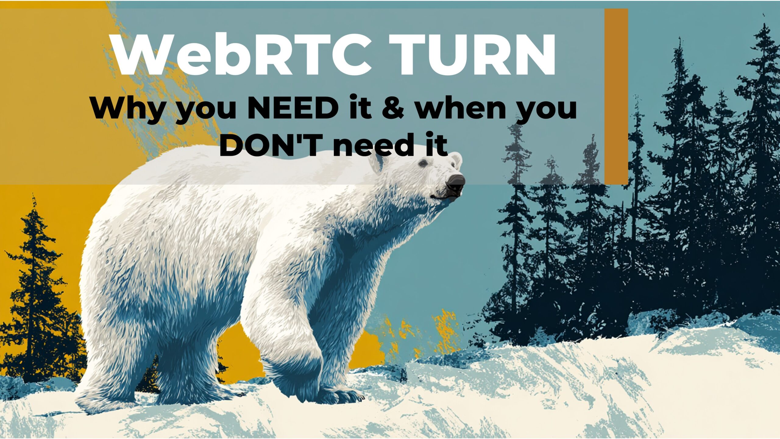 WebRTC TURN: Why you NEED it and when you DON'T need it