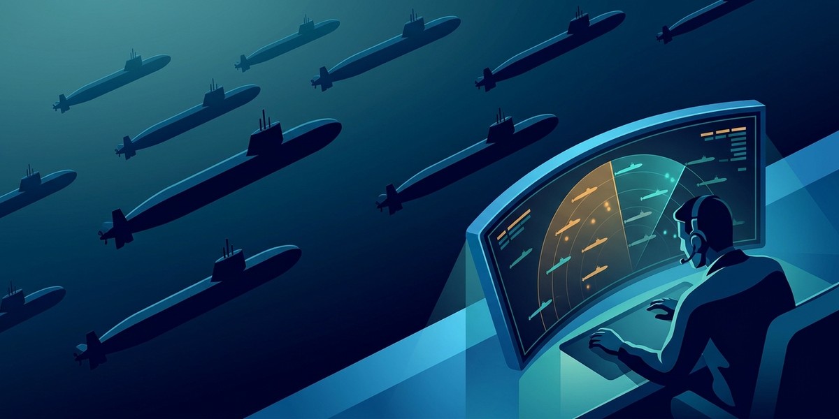 Multi-party call analytics - fleet of submarines tracked