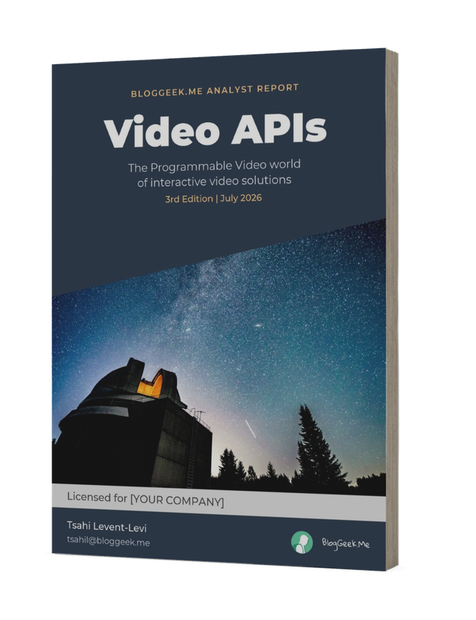 Video API Report, 3rd Edition cover